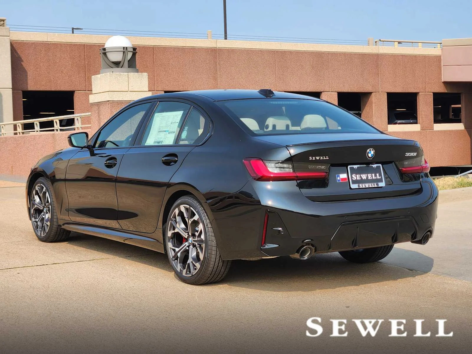 New 2026 Black Sapphire Metallic BMW 330i NA image 3