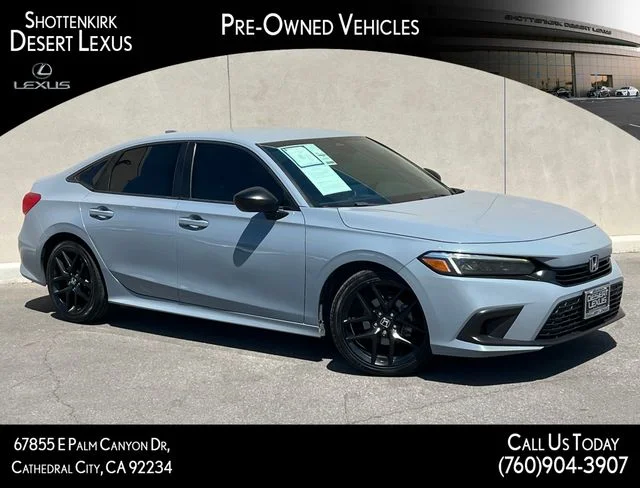 Used 2022 Gray Honda Sport image 1