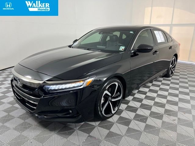 Certified Used 2022 Black Honda Sport 2.0T image 3