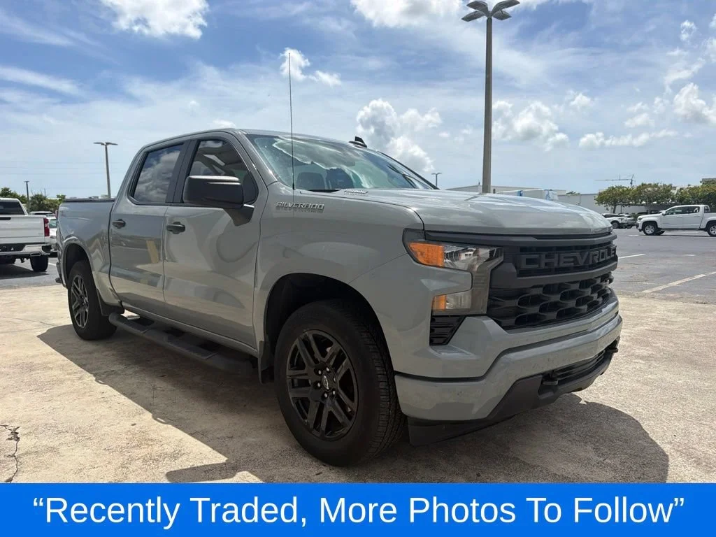 Certified Used 2024 Slate Gray Metallic Chevrolet Custom image 1