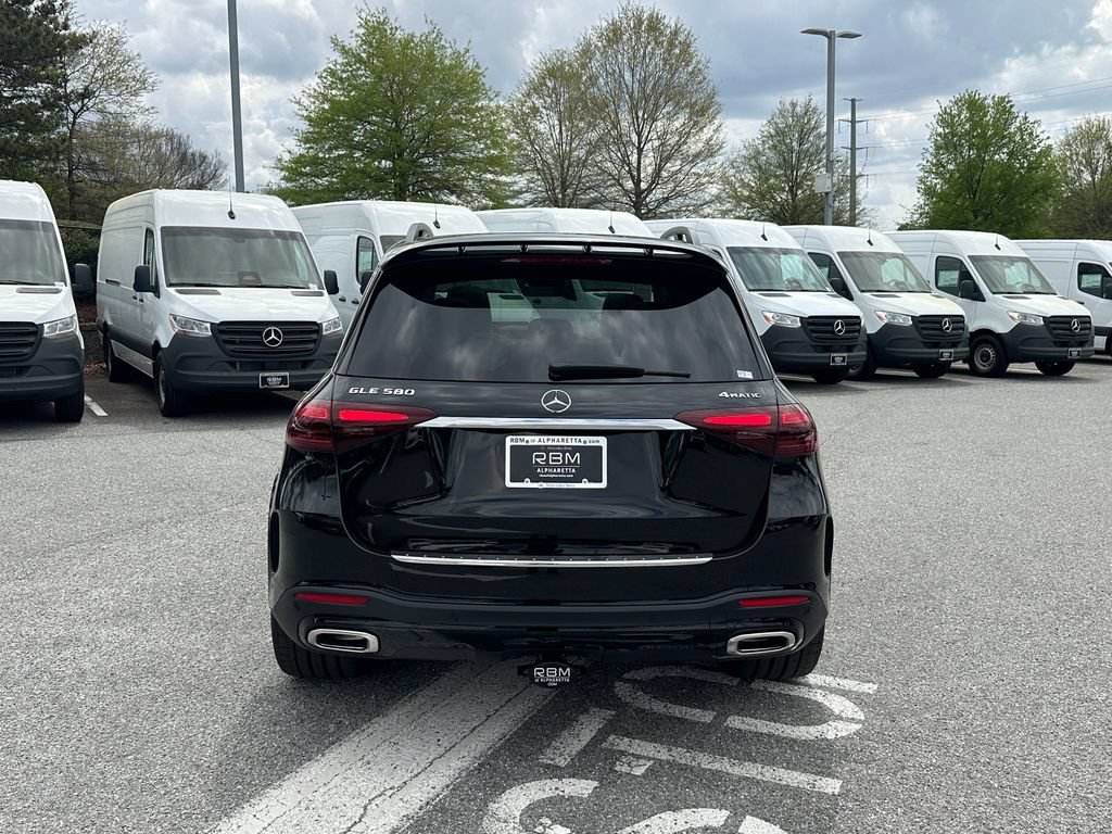 New 2026 Obsidian Black Metallic Mercedes-Benz GLE 580 image 7