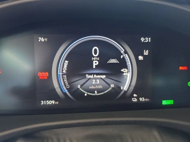 Certified Used 2023 BK/CLOUDBURST GRAY Lexus 450e Premium image 20