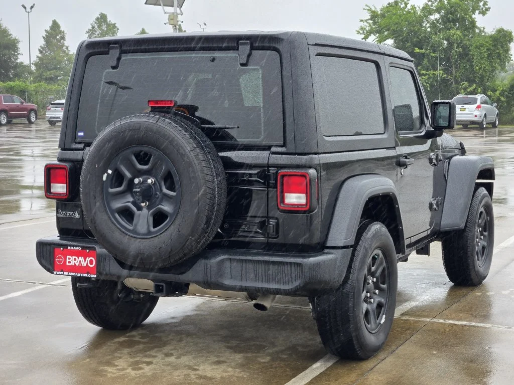 Used 2023 Black Jeep 2-Door Sport 4x4 image 4