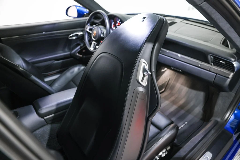 Used 2018 Blue Porsche Turbo S image 24