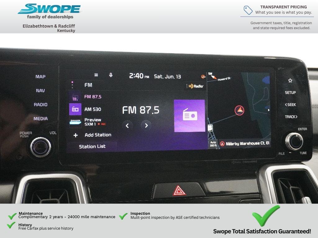 Used 2022 EBONY BLACK Kia S image 23