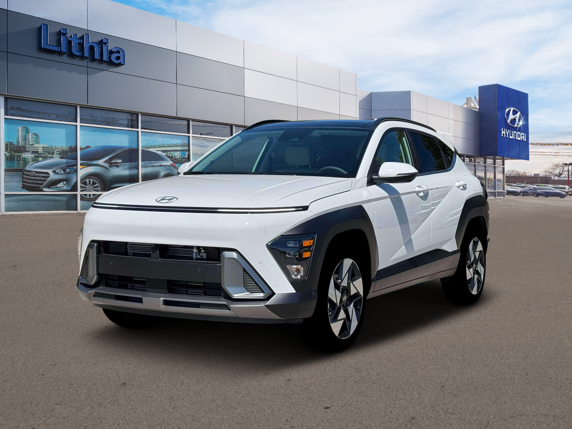 New 2026 Atlas White Hyundai Limited AWD image 1