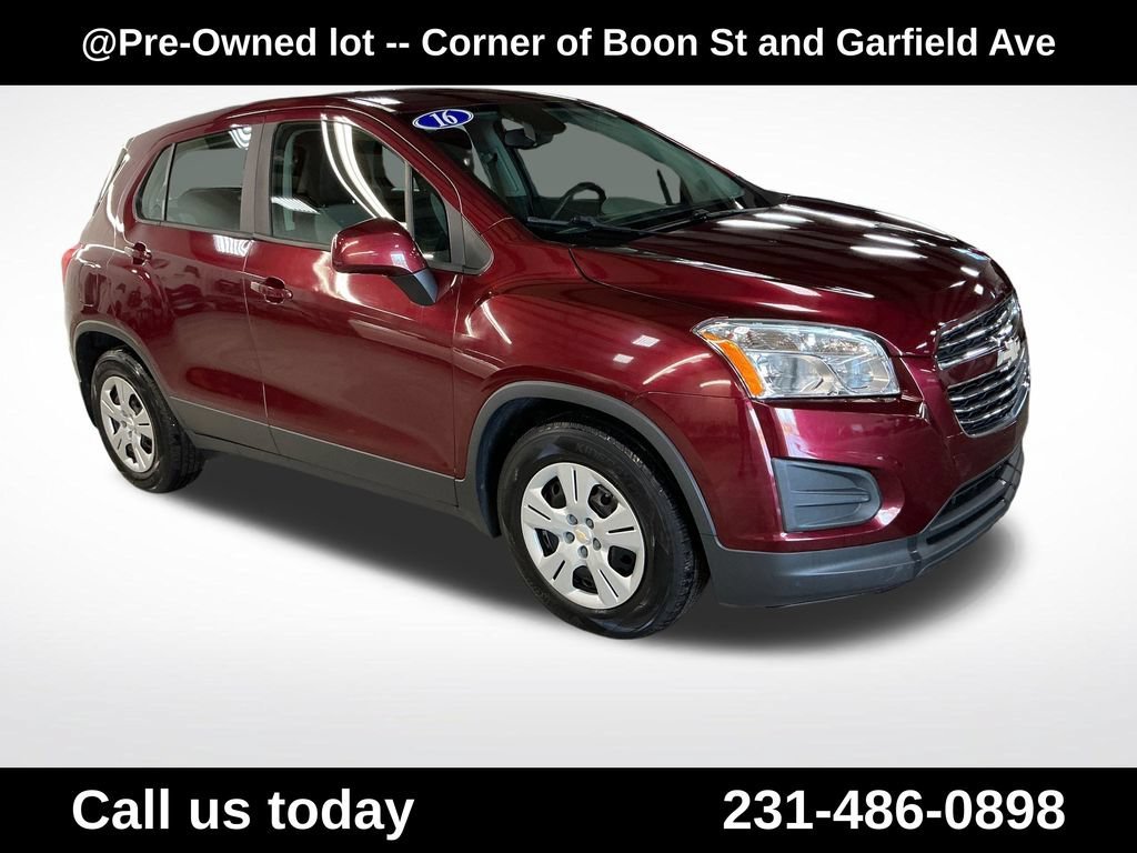 Used 2016 CRIMSON METALLIC Chevrolet LS image 9