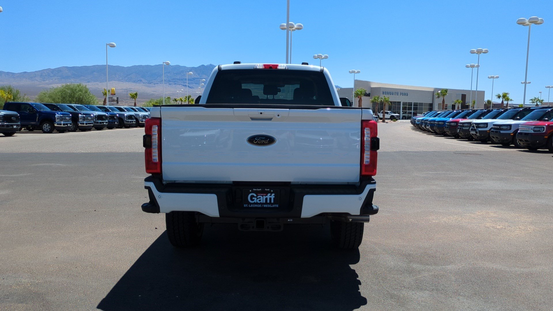 New 2026 Star White Metallic Tri-Coat Ford LARIAT image 4