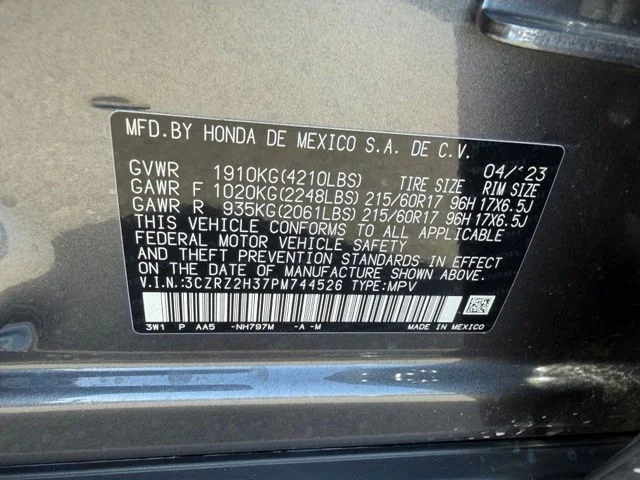 Used 2023 Gray Honda LX image 32
