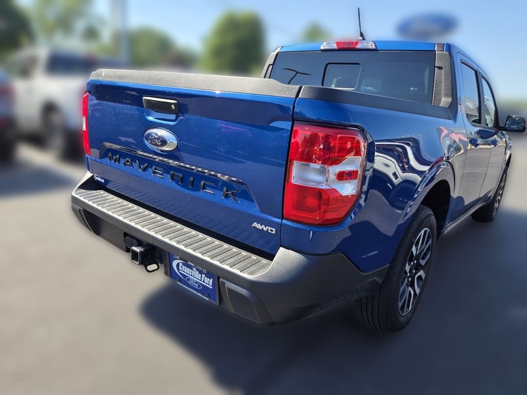 Used 2023 Atlas Blue Metallic Ford Lariat image 4