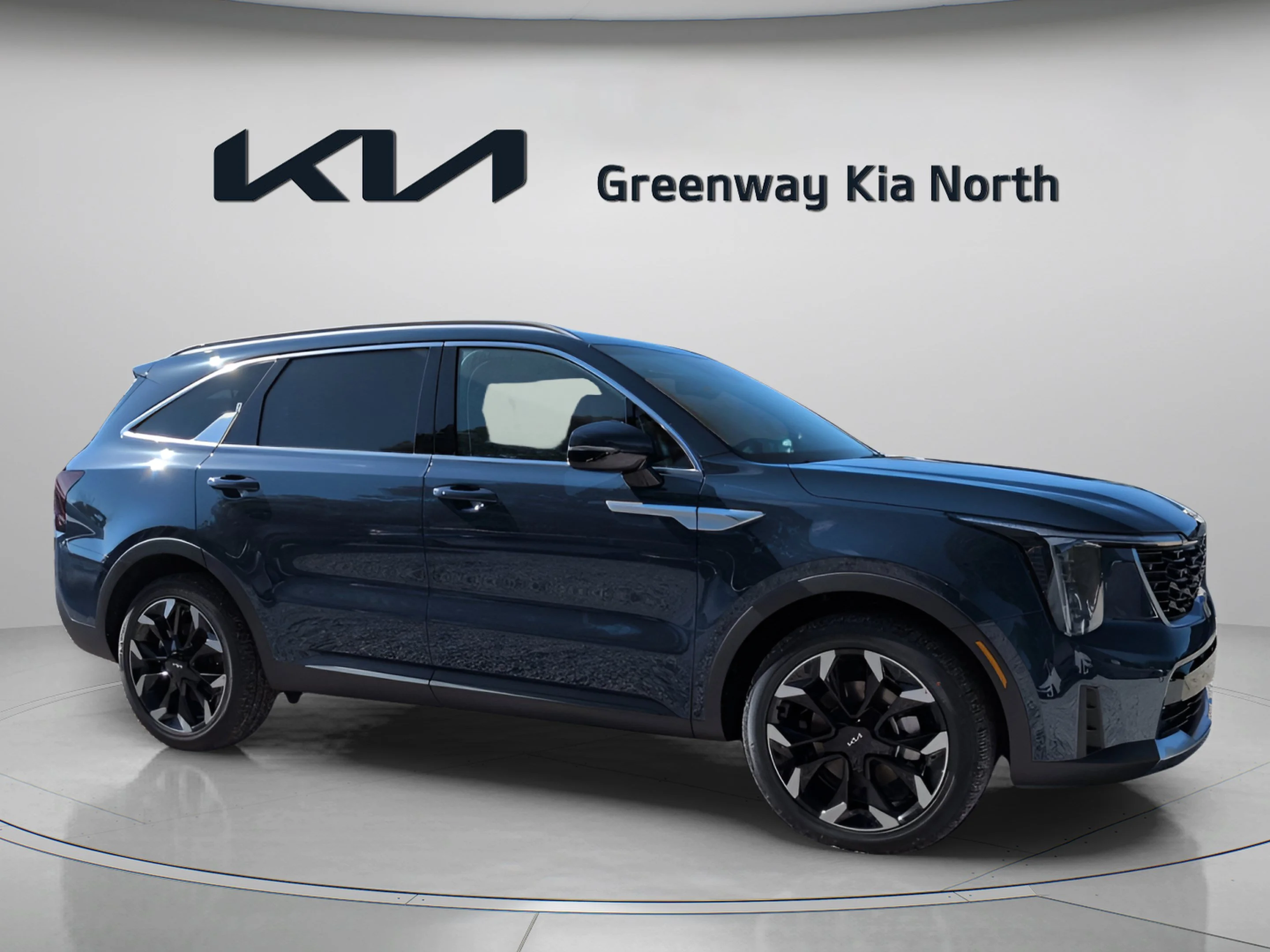 New 2026 Midnight Lake Blue Kia EX image 1