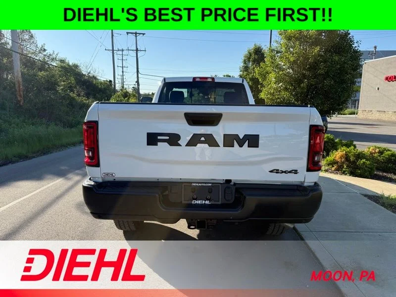 New 2026 Bright White Clear-Coat Exterior Paint RAM Tradesman image 6