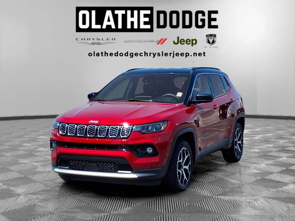 Certified Used 2025 Red Jeep Limited image 1