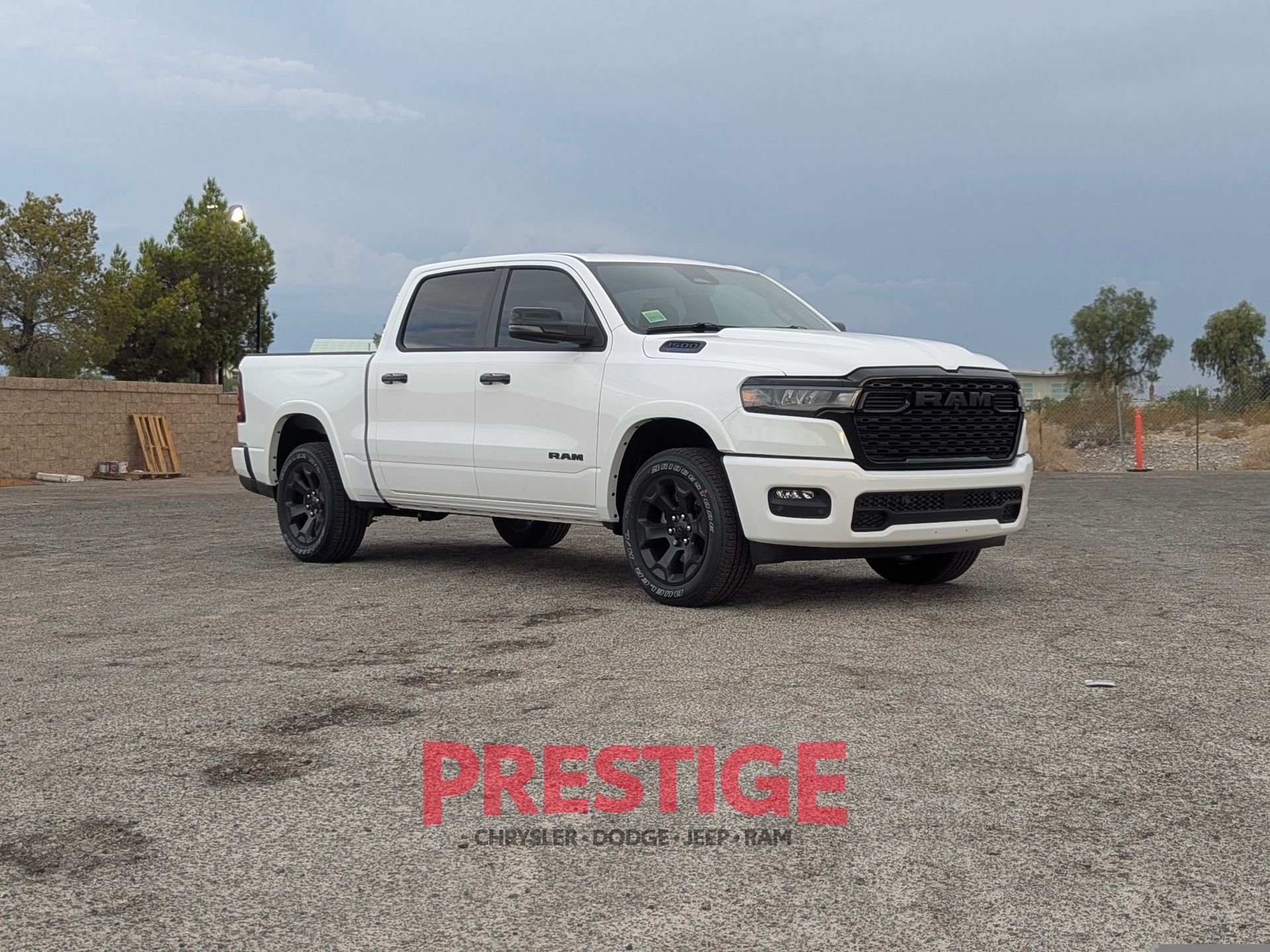 New 2026 Bright White Clearcoat RAM Big Horn/Lone Star image 3
