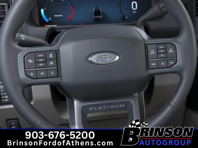 New 2026 Star White Metallic Tri-Coat Ford Platinum image 12