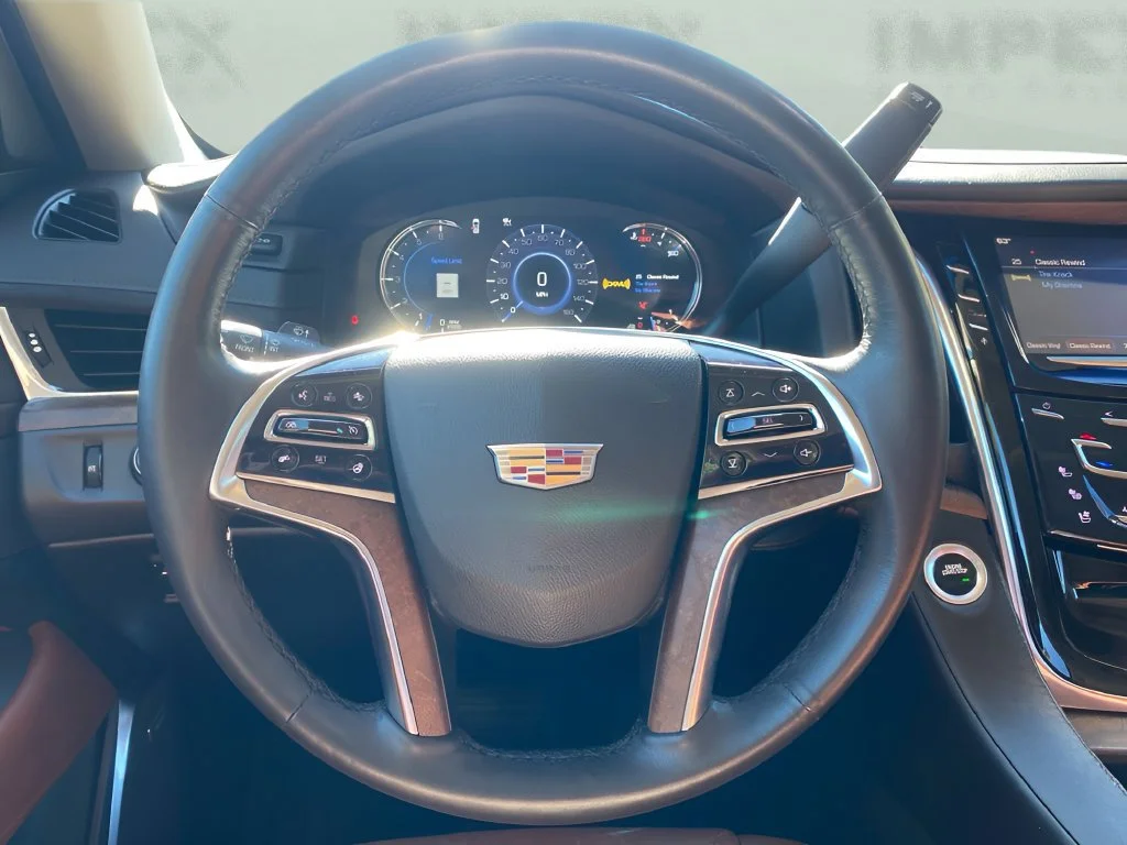 Used 2016 CRYSTAL WHITE TRICOAT Cadillac Premium Collection image 18