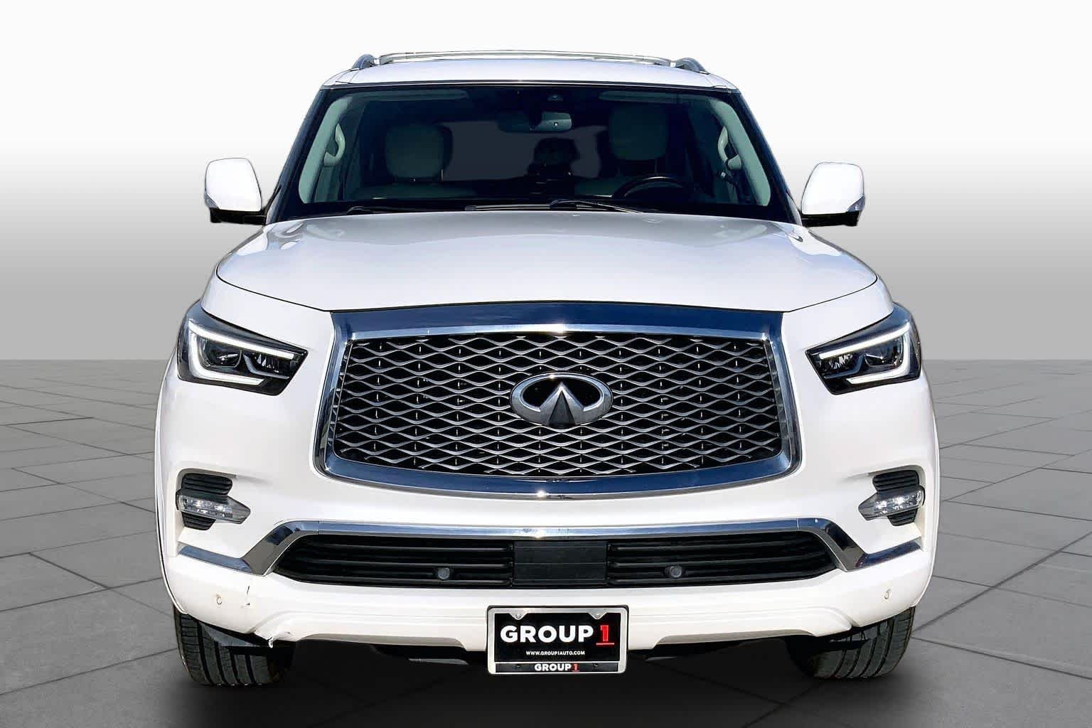 Used 2019 Moonstone White INFINITI LUXE image 4