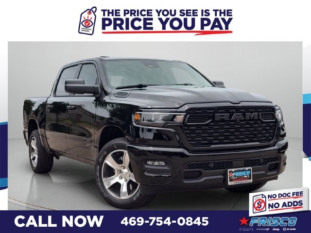 New 2026 Diamond Black Crystal Pearl-Coat Exterior Paint RAM Express image 1