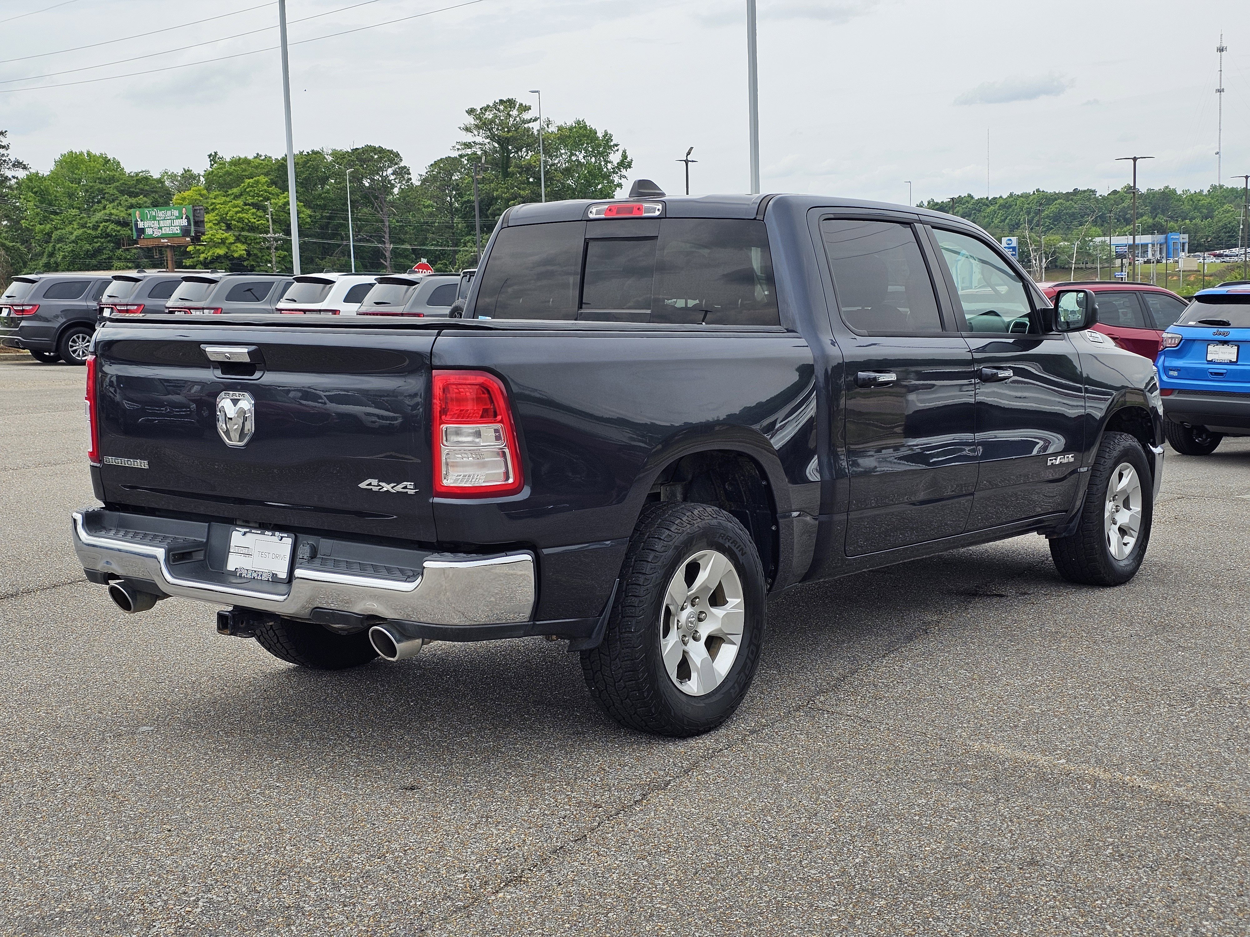 Used 2020 Granite Crystal Metallic Clearcoat Ram Big Horn image 9