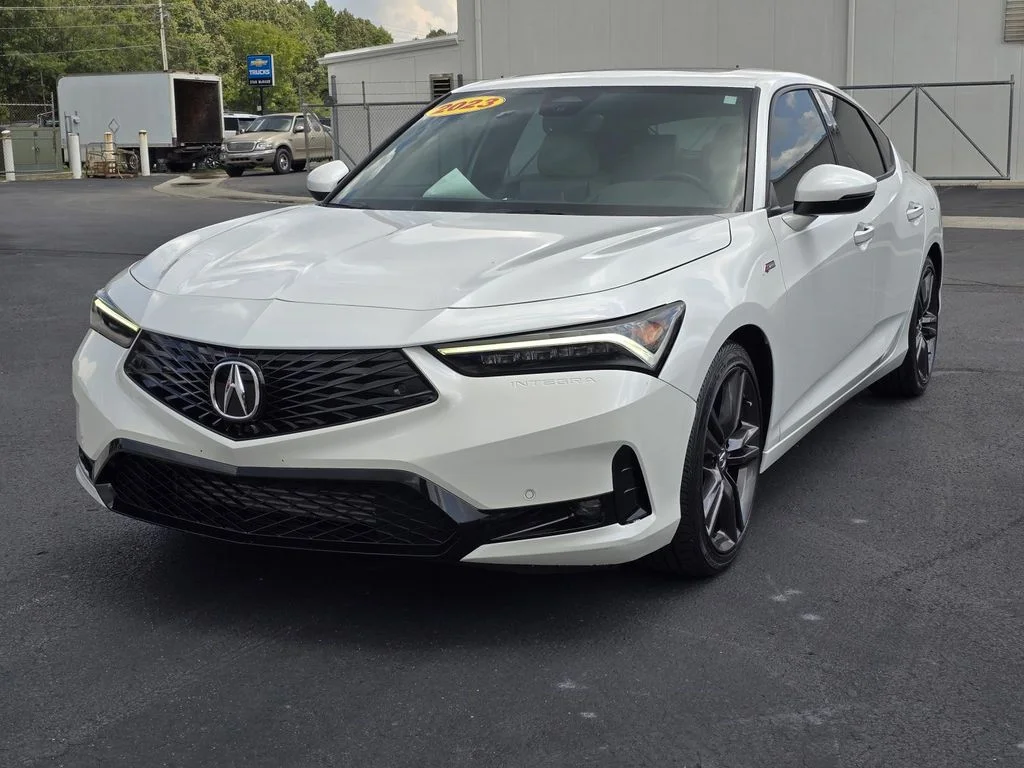 Used 2023 White Acura A-SPEC Technology image 3