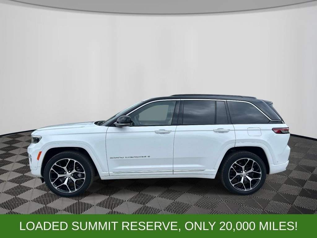 Used 2025 White Jeep Summit Reserve image 2