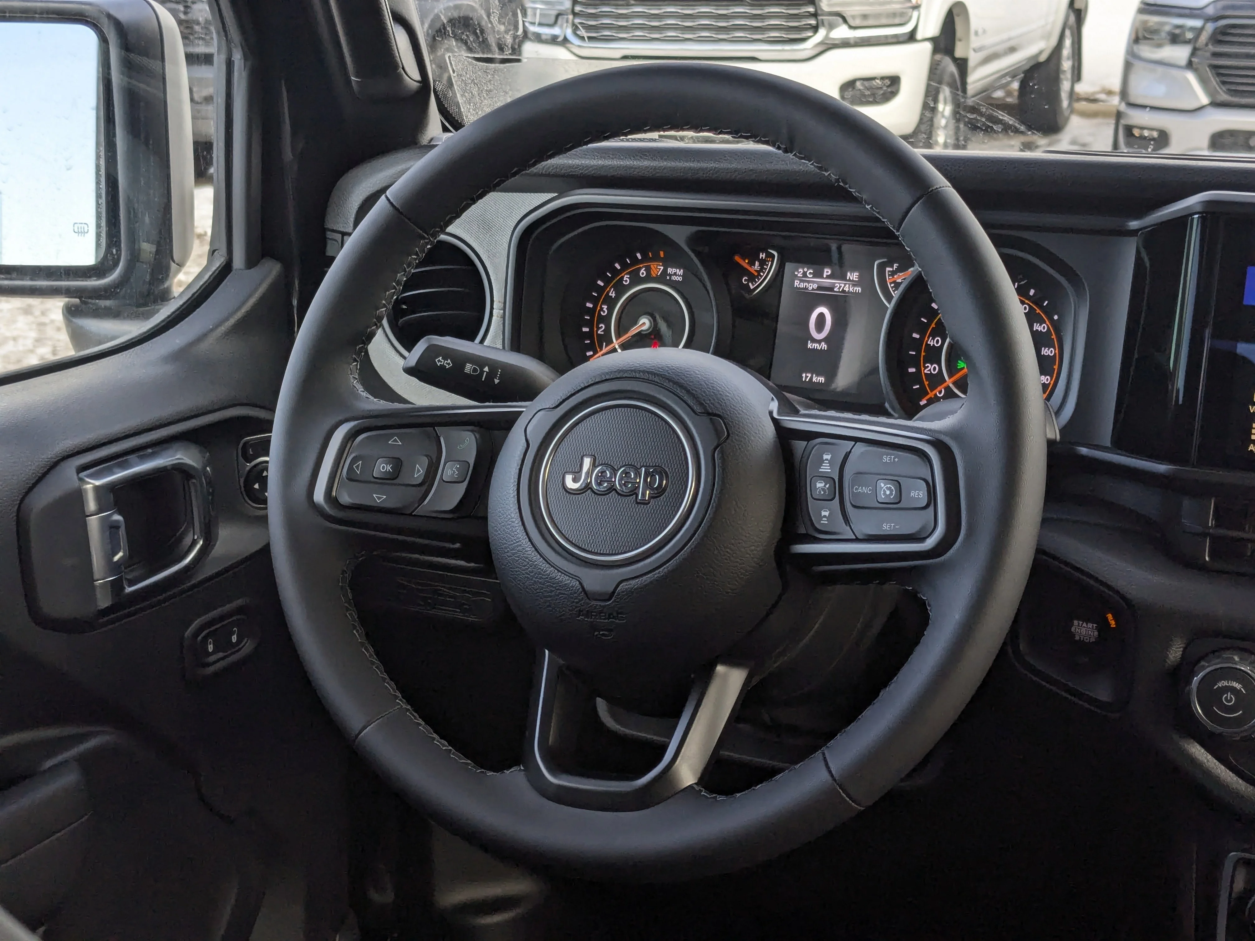 New 2026 Black Jeep Sport S - 12.3 Display - Freedom 3 piece HT - Shift on the Fly 4x4 & Tons More! image 14