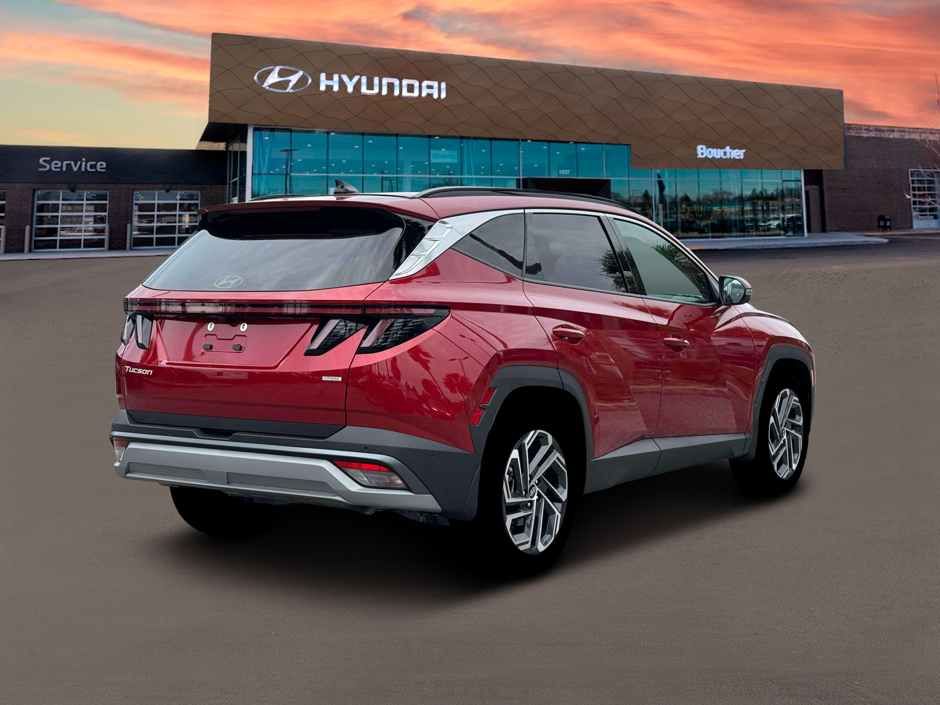 New 2026 Ultimate Red Hyundai Limited AWD image 7