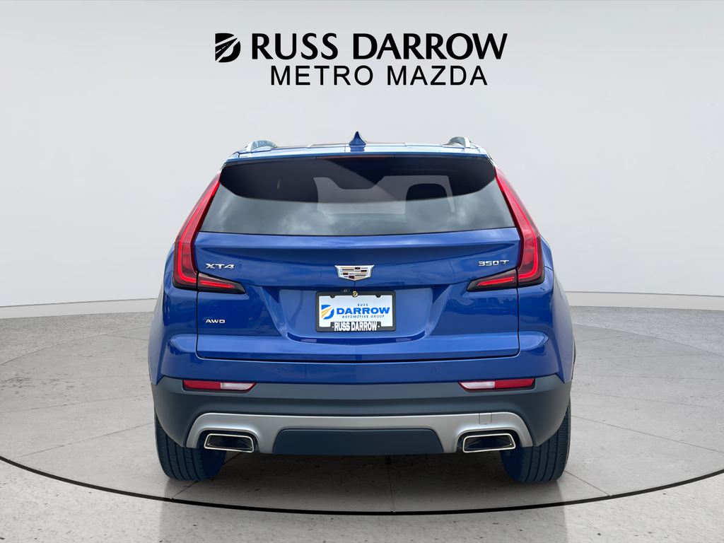 Used 2021 Blue Cadillac Premium Luxury image 4