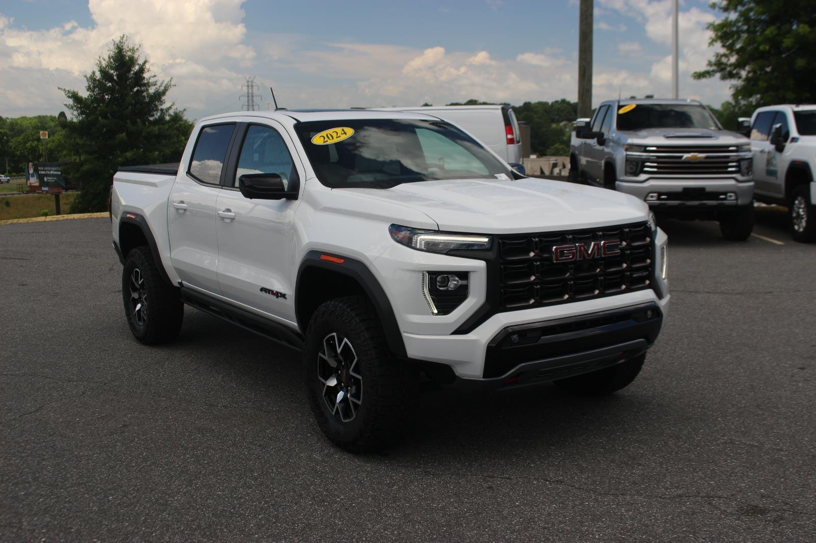 Used 2024 Summit White GMC AT4X image 2