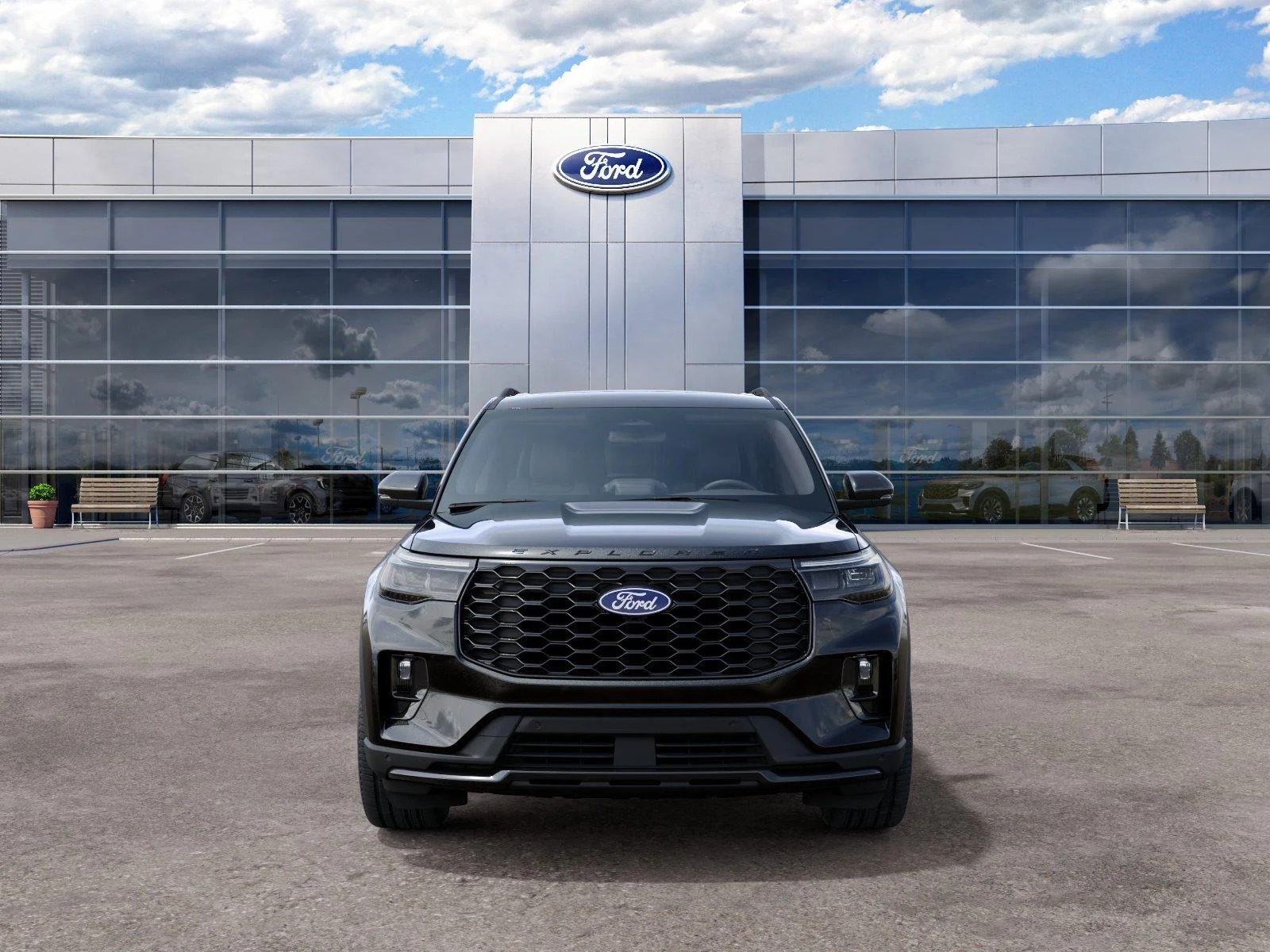 New 2027 Agate Black Metallic Ford ST-Line image 3