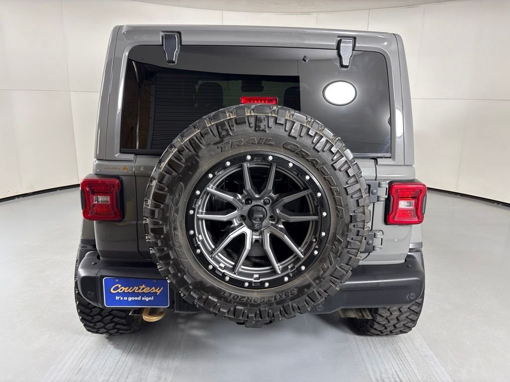 Used 2021 Gray Jeep Unlimited Rubicon 392 image 7