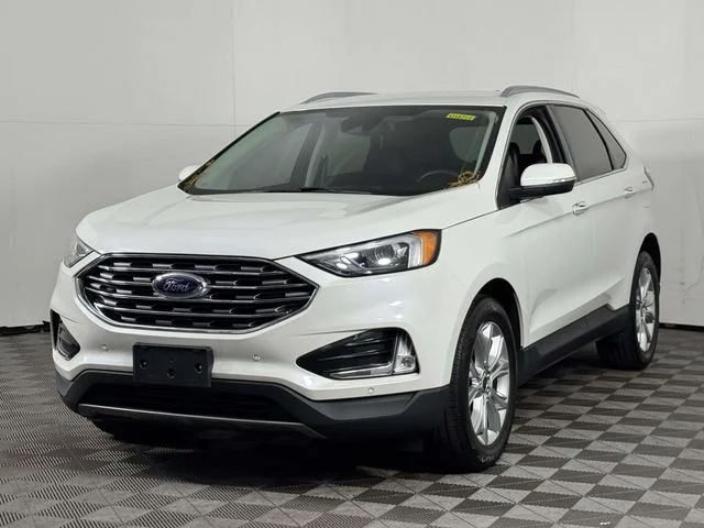 Used 2022 White Ford Titanium image 7
