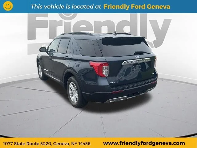 Used 2023 Blue Metallic Ford XLT image 7