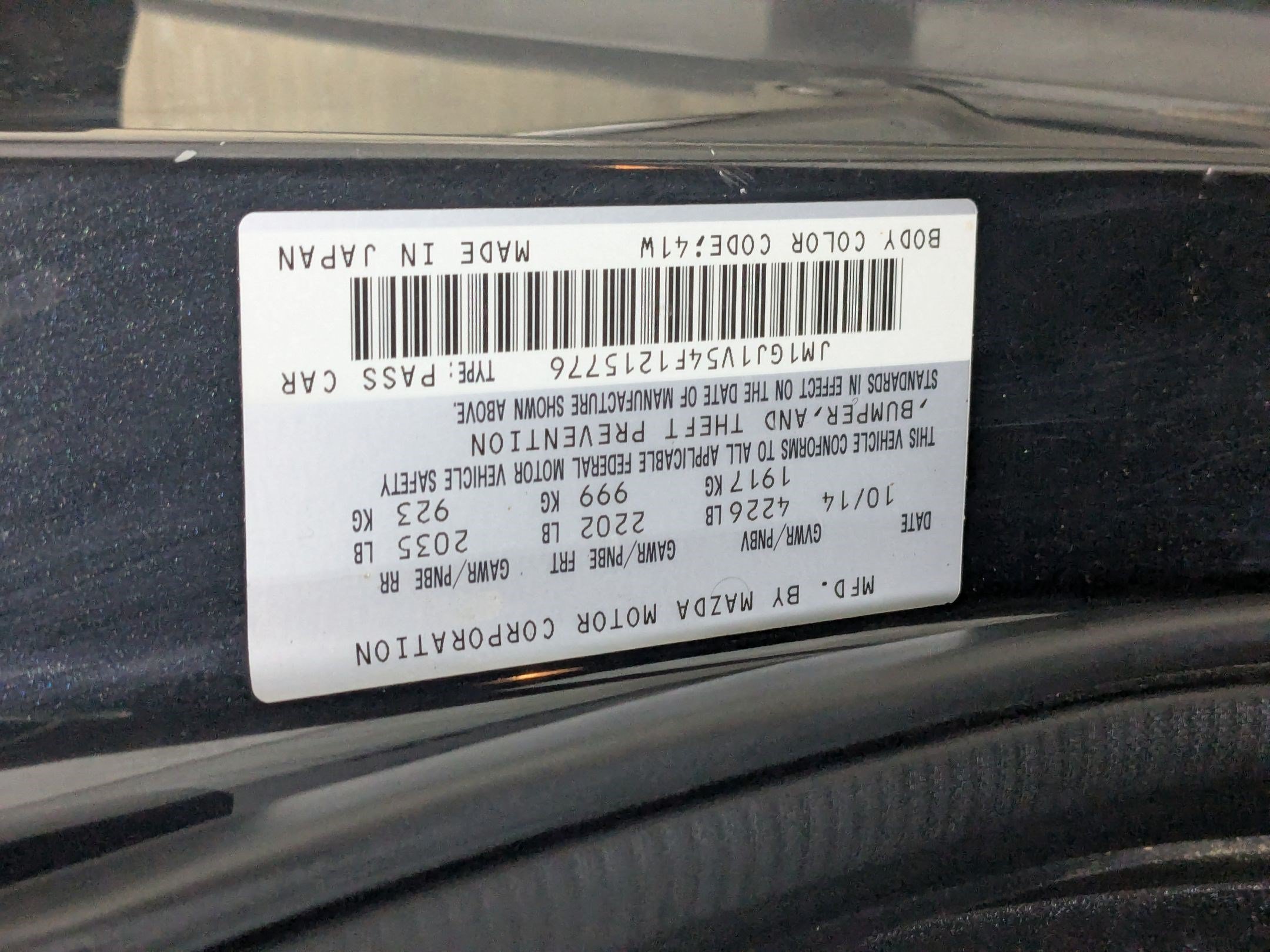 Used 2015 Jet Black Mica Mazda i Touring image 22