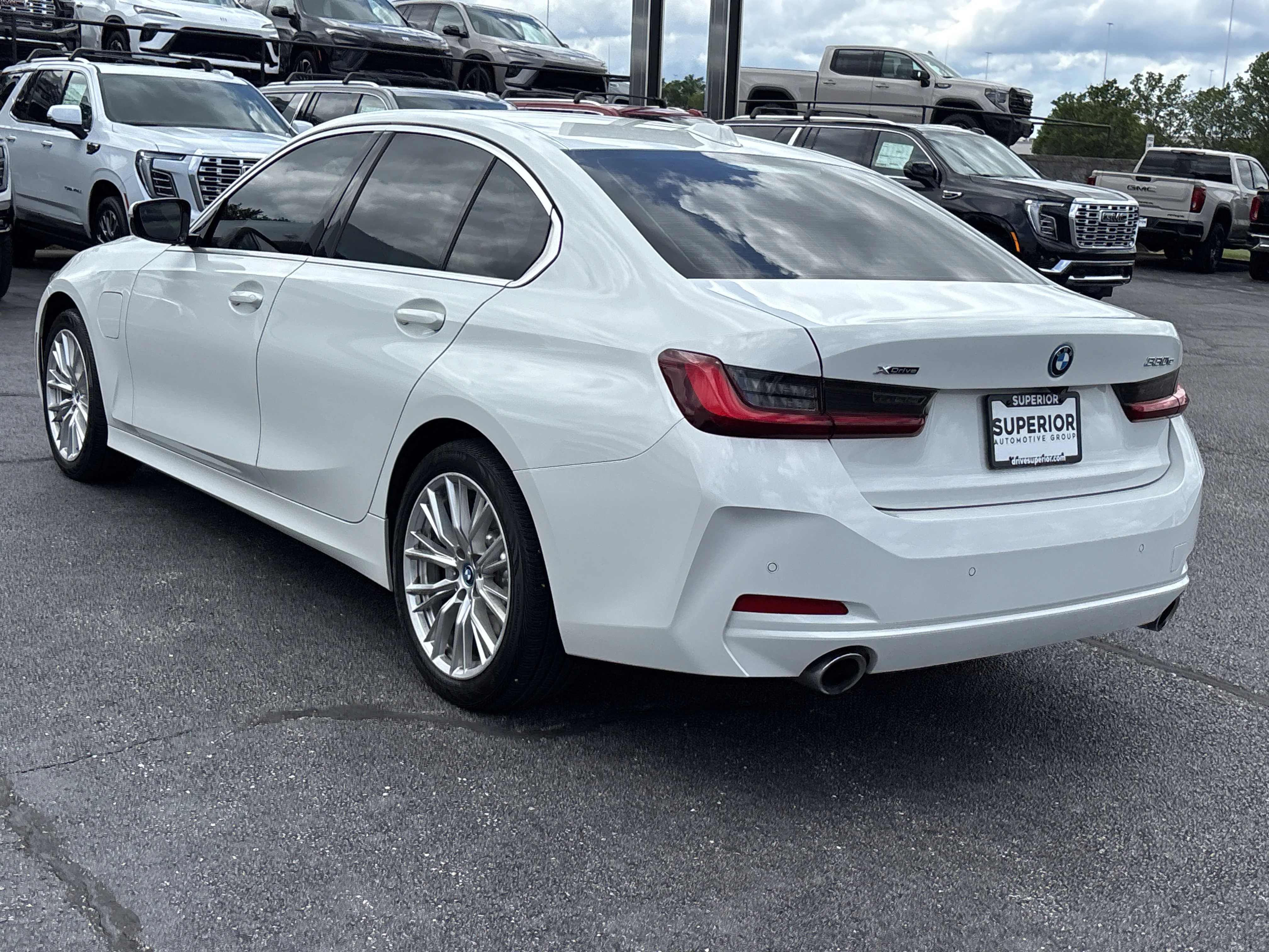 Used 2024 Mineral White Metallic BMW 330e xDrive Plug-in Hybrid image 8