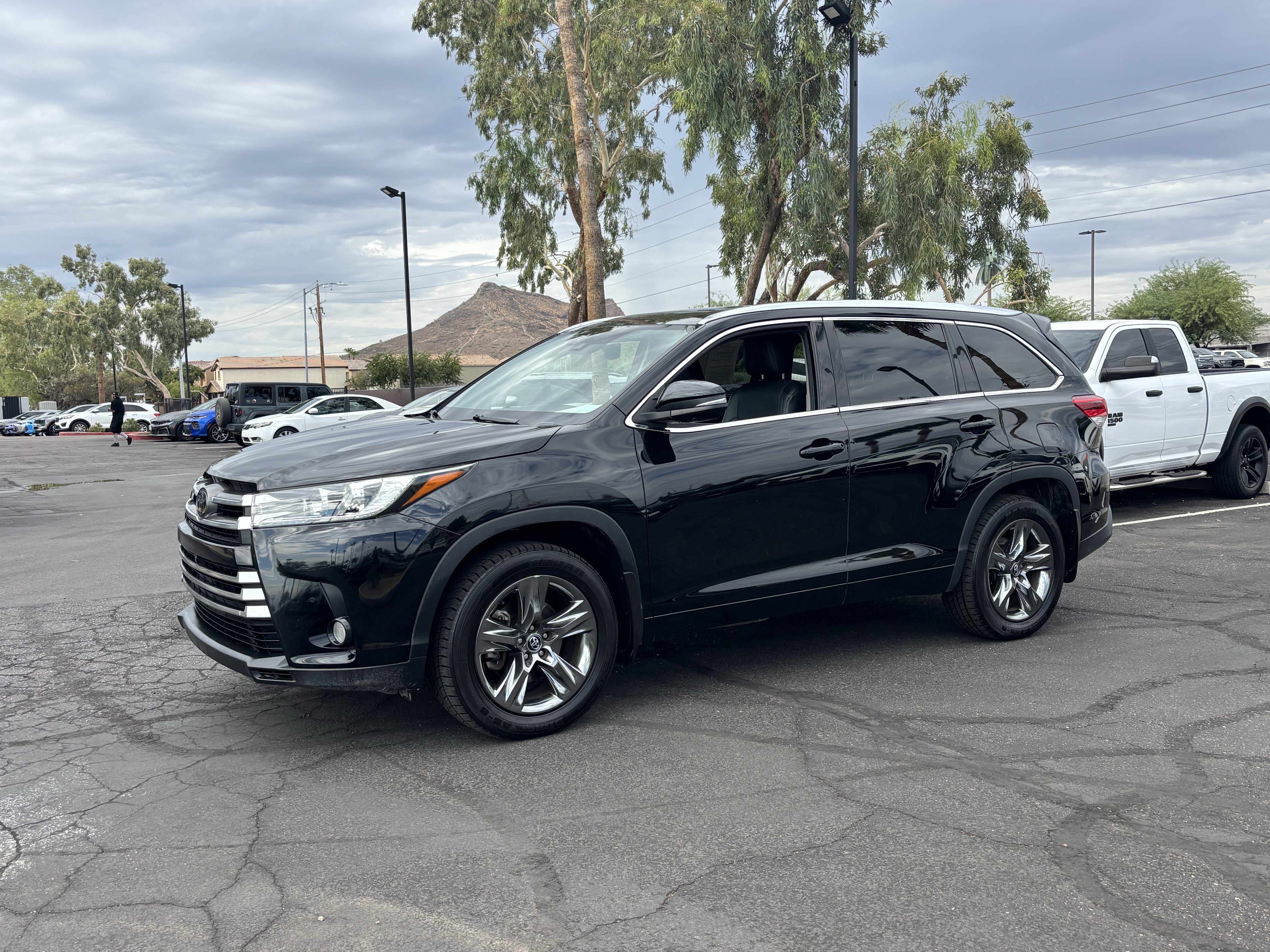 Used 2018 Midnight Black Metallic Toyota Limited Platinum image 6
