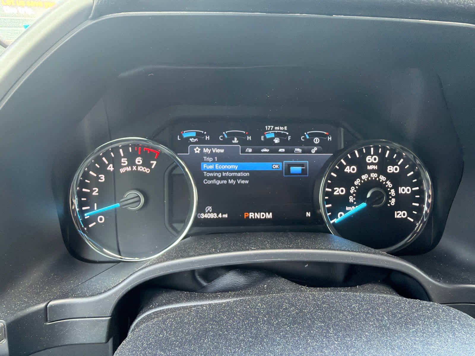 Used 2020 Agate Black Metallic Ford LARIAT image 9