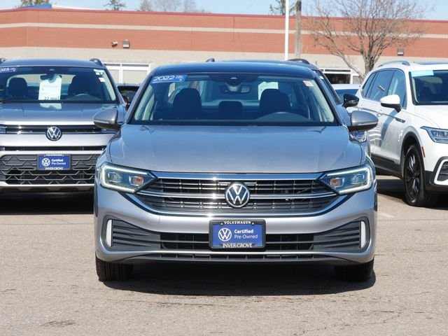 Certified 2022 Volkswagen Jetta SEL with VIN 3VWGM7BU4NM025903 for sale in Inver Grove Heights, Minnesota