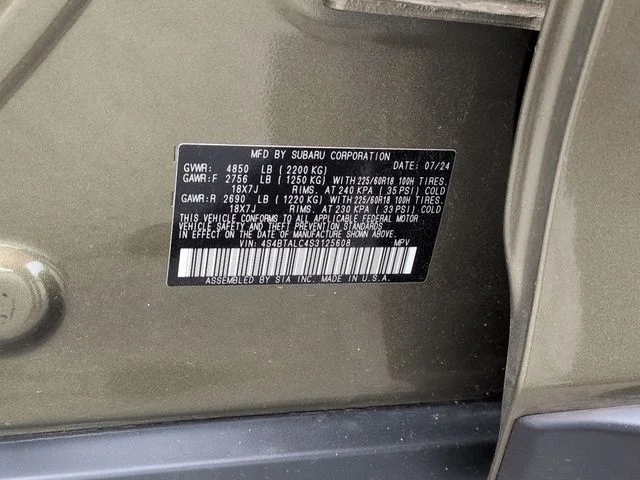 Used 2025 Brown Subaru Onyx Edition image 40