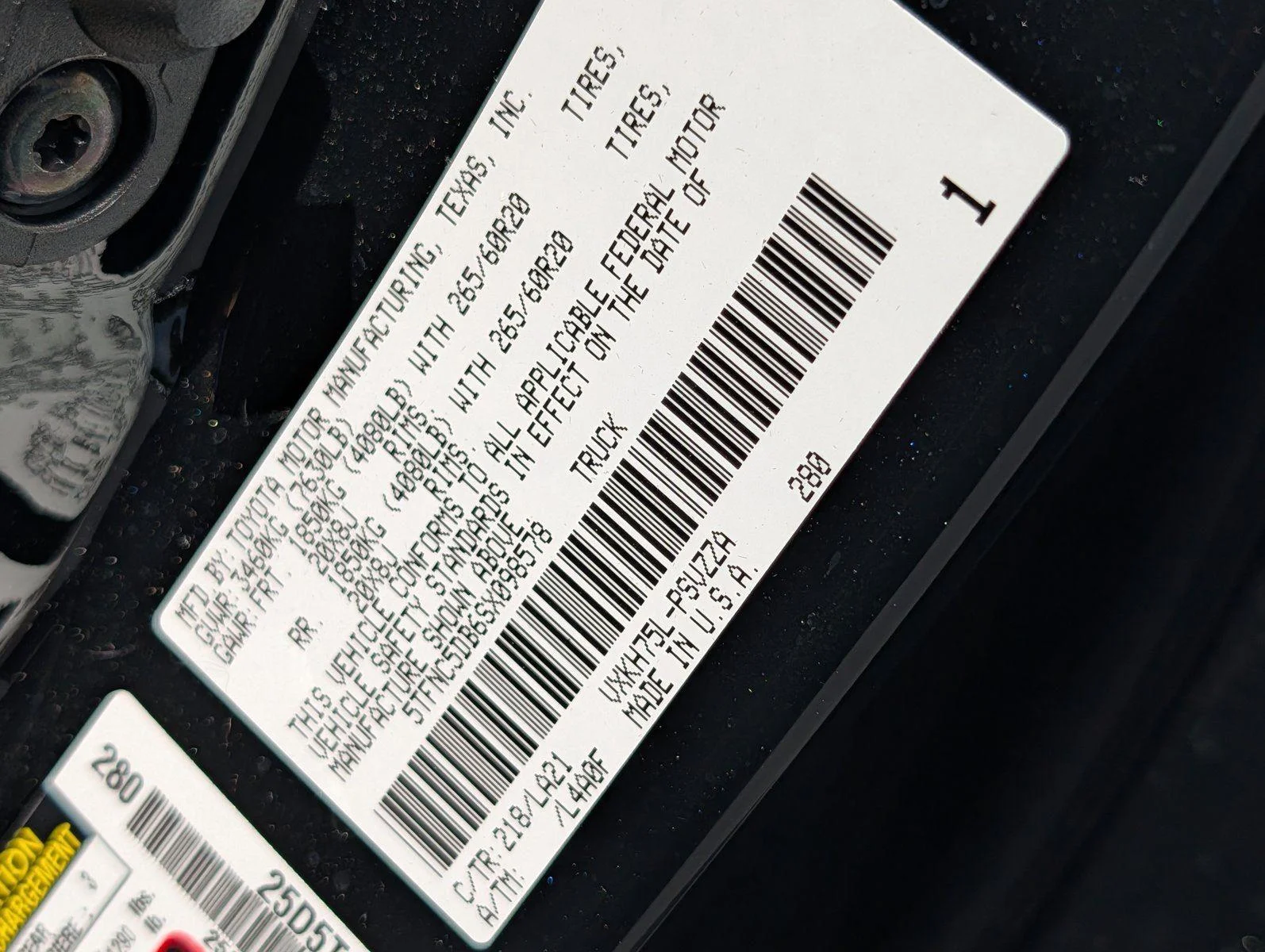 Used 2025 Midnight Black Metallic Toyota Platinum HV image 44