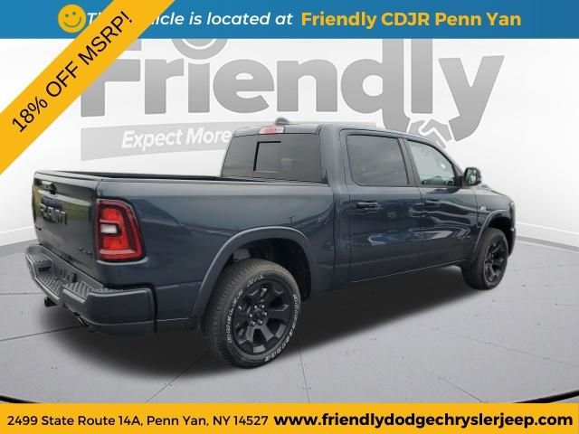 New 2026 Forged Blue Metallic RAM Big Horn/Lone Star image 5