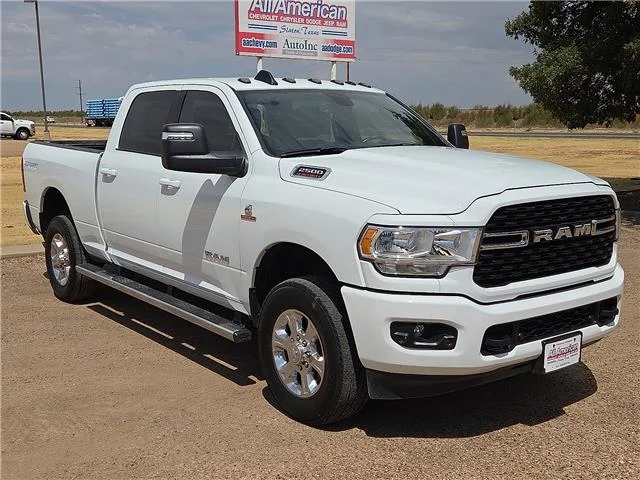Used 2024 Bright White CL RAM Big Horn 4x4 Crew Cab 6.3 ft. box 149 in. WB image 5