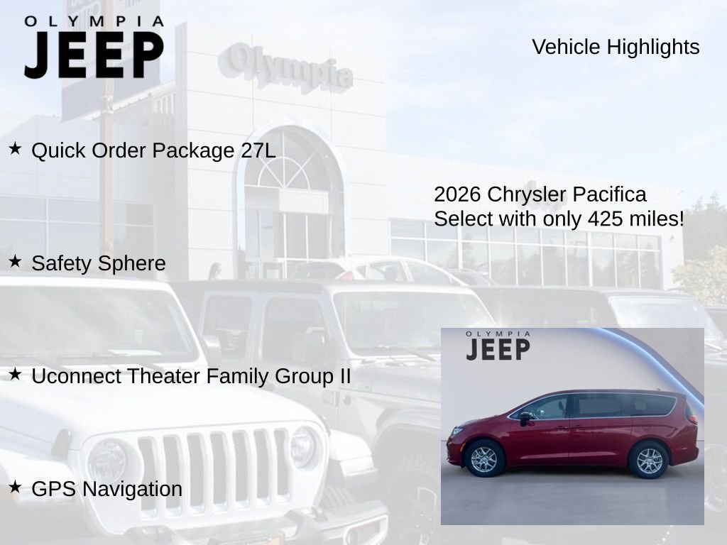 2026 Chrysler Pacifica Select - Photo 7