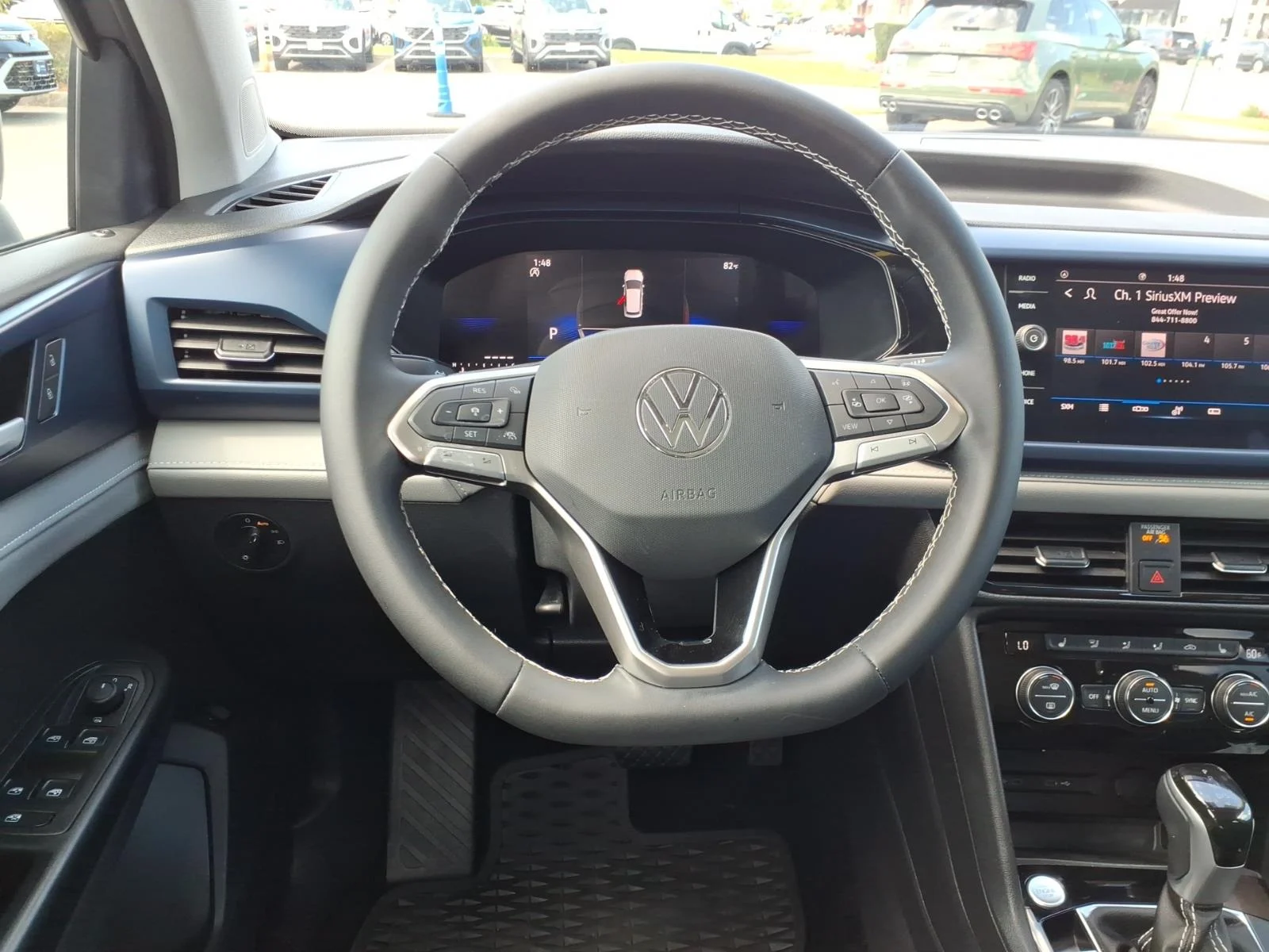 Certified Used 2024 Pure Gray Volkswagen SE image 14