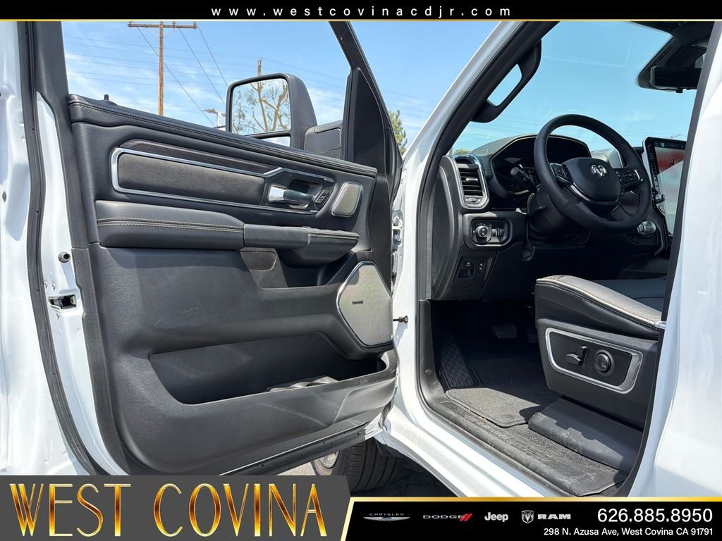 New 2025 Bright White Clear-Coat Exterior Paint RAM Laramie image 10