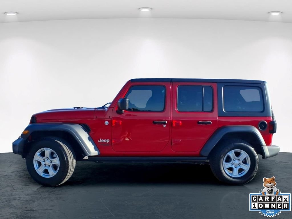 Used 2018 Red Jeep Unlimited Sport S image 13