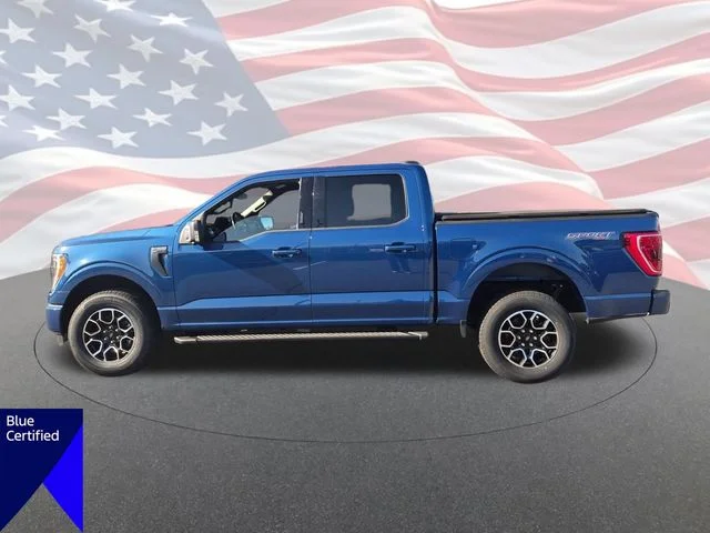 Used 2022 Blue Ford XLT image 6