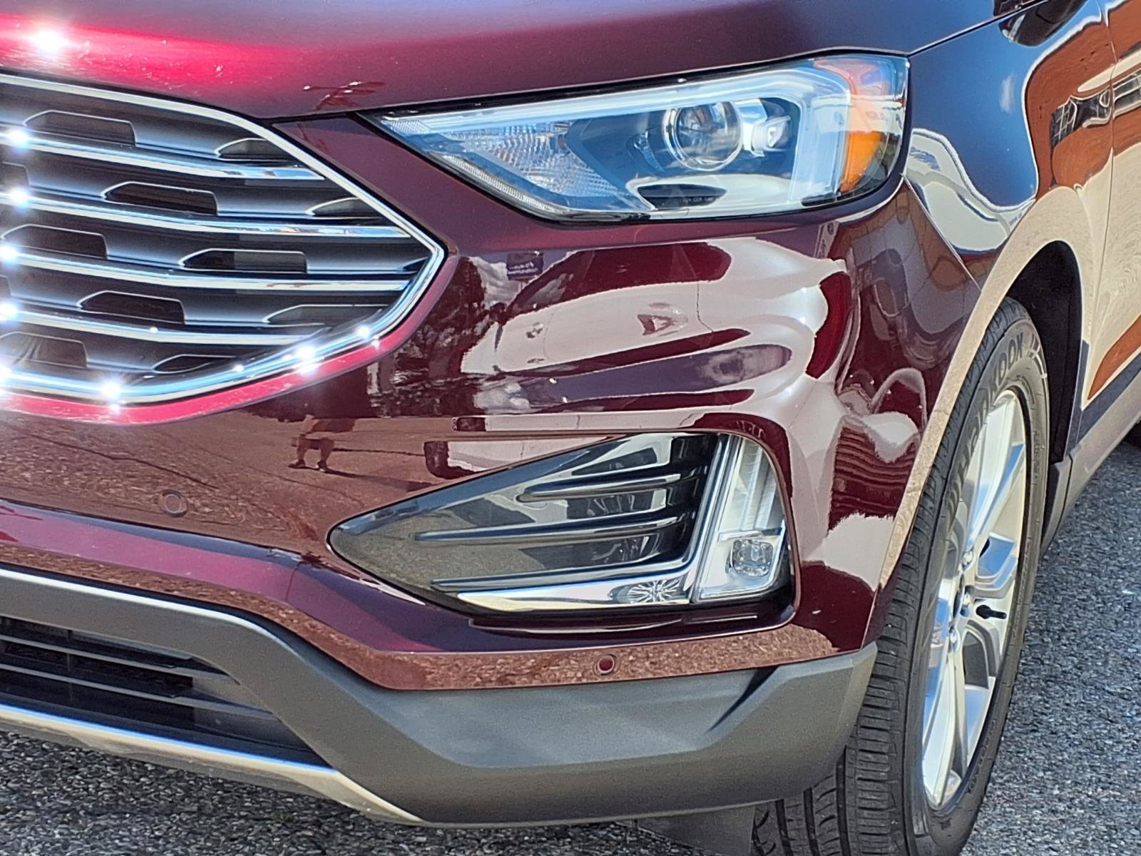 Certified Used 2024 Burgundy Velvet Metallic Tinted Clearcoat Ford Titanium image 28