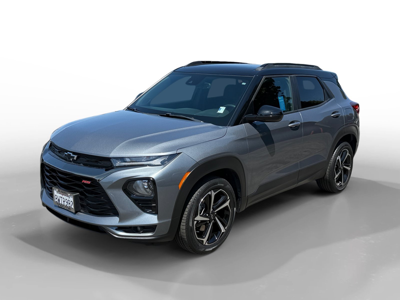 Used 2021 Steel Metallic Chevrolet RS image 1
