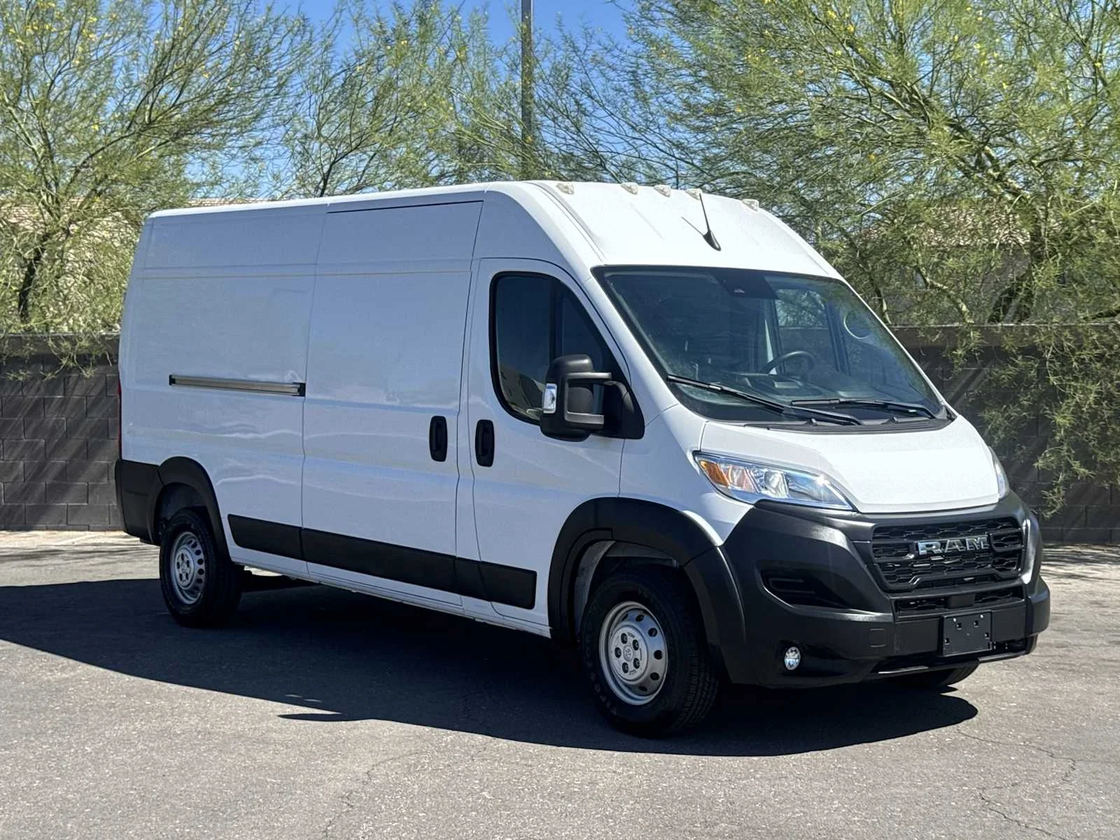 Used 2025 Bright White Clearcoat Ram Tradesman image 2